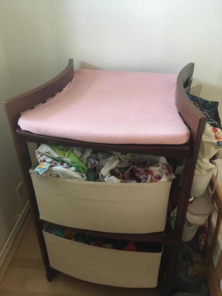 stokke changing table used